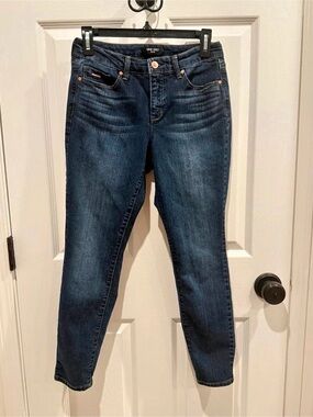 Nine West Gramercy Skinny Aile Skinny Jeans in Blue